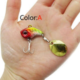 Metal Mini VIB With Spoon Fishing Lure 9.5g-16g