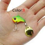 Metal Mini VIB With Spoon Fishing Lure 9.5g-16g