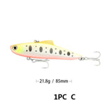 1pcs Sinking Vibration Fishing Lure 21.8g 85mm