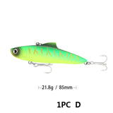 1pcs Sinking Vibration Fishing Lure 21.8g 85mm