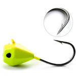 5PCS Banana Shaped Mini Lead Fish Jigs 1.6g