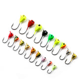 5PCS Banana Shaped Mini Lead Fish Jigs 1.6g